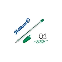 Bolígrafo Pelikan Stick Super Soft Verde de 0,4 mm