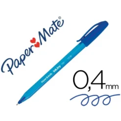 Bolígrafo marca Paper Mate Inkjoy 100 1 mm Azul