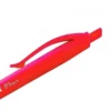 Bolígrafo retráctil milán P1 de color rojo 1 mm