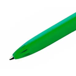 Bolígrafo retráctil milán P1 de color verde 1 mm