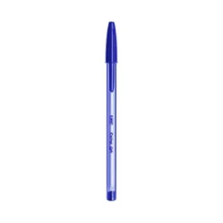 Boligrafo Bic Cristal soft azul punta de 1,2