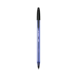 Boligrafo Bic Cristal soft color Negro punta de 1,2 mm