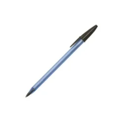 Boligrafo Bic Cristal soft color Negro punta de 1,2 mm