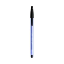 Boligrafo Bic Cristal soft color Negro punta de 1,2 mm