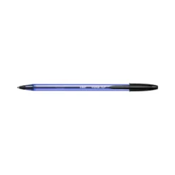 Boligrafo Bic Cristal soft color Negro punta de 1,2 mm