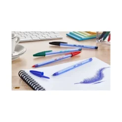 Boligrafo Bic Cristal soft Rojo punta de 1,2 mm