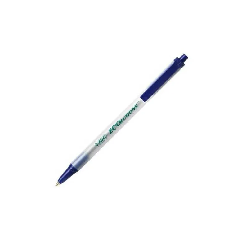 Boligrafo Bic ECOlutions Clic Stic color Azul 0,4 mm