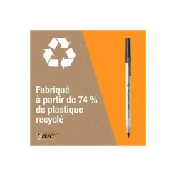 Boligrafo Bic Ecolutions Round Stic Color Azul 0,4 mm