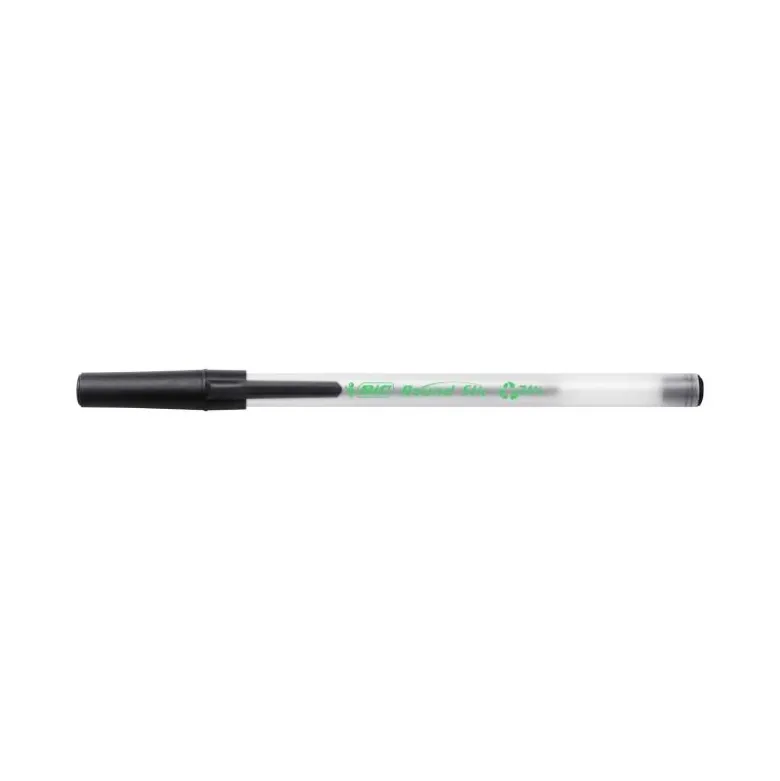 Boligrafo Bic ECOlutions Round Stic Negro 0,4 mm