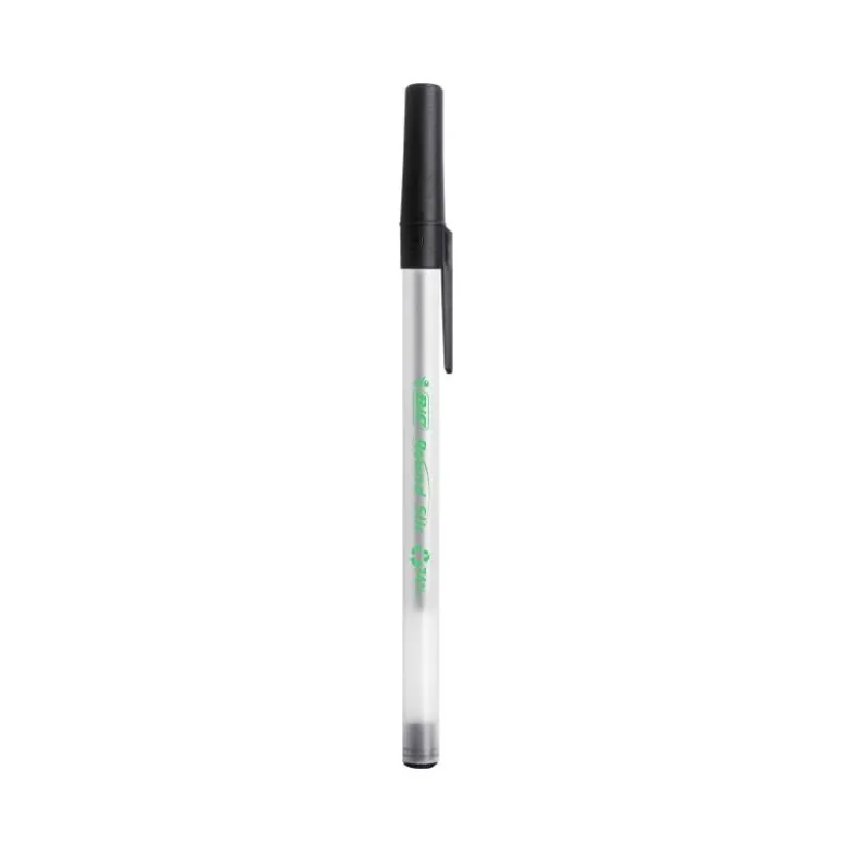 Boligrafo Bic ECOlutions Round Stic Negro 0,4 mm