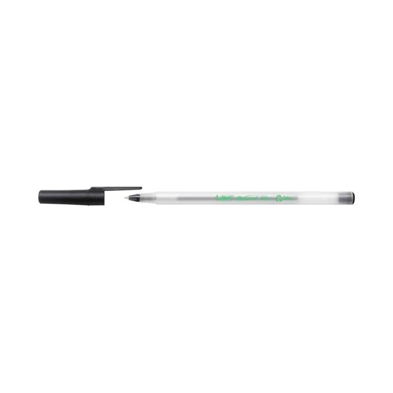 Boligrafo Bic ECOlutions Round Stic Negro 0,4 mm