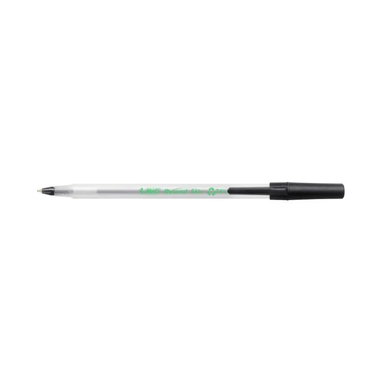 Boligrafo Bic ECOlutions Round Stic Negro 0,4 mm