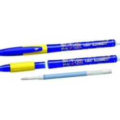 Boligrafo Bic Gelocity Illusion Borrable Color Azul punta 0,7 mm