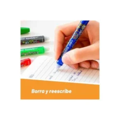 Boligrafo Bic Gelocity Illusion Borrable Rojo punta 0,7 mm