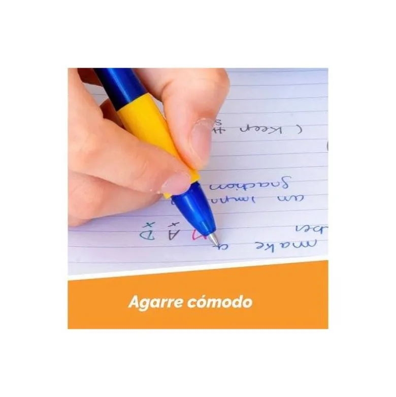 Boligrafo Bic Gelocity Illusion Borrable Color Negro punta 0,7 mm