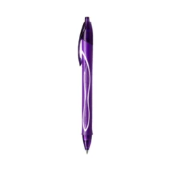 Boligrafo Bic Gelocity Quick Dry Retractil tinta gel color Purpura 0,7 mm