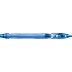 Boligrafo Bic Gelocity Quick Dry Retractil tinta gel color Turquesa 0,7 mm