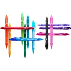 Boligrafo Bic Gelocity Quick Dry Retractil tinta gel color Turquesa 0,7 mm