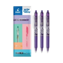 Boligrafo Borrable Pilot Frixion Clicker 0,4 mm color violeta