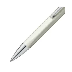 Boligrafo marca Caran d'ache Alchemix lacado blanco estuche