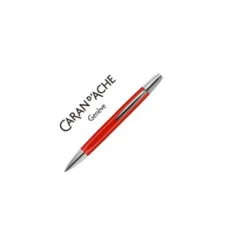 Boligrafo marca Caran d'ache Alchemix rojo con estuche