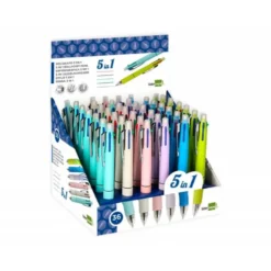 Boligrafo marca Liderpapel 5 en 1 multicolor 0,7 mm
