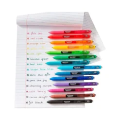 Boligrafo Paper Mate Inkjoy Retractil Gel 0,7 mm Color Verde