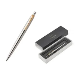 BOLIGRAFO PARKER JOTTER ACERO GT TINTA AZUL