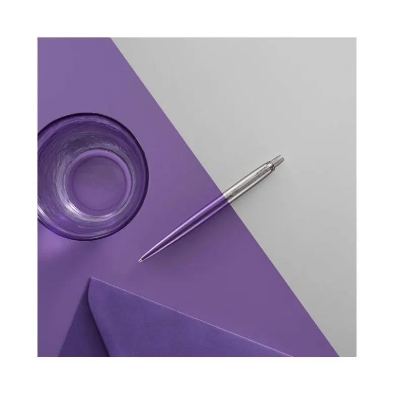 BOLIGRAFO PARKER JOTTER VICTORIA VIOLETA CT TINTA AZUL