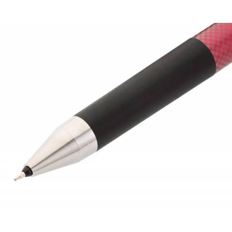BOLIGRAFO PILOT SYNERGY POINT RETRACTIL SUJECION DE CAUCHO TINTA GEL 0,5 MM ROJO
