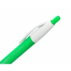 Boligrafo retractil Q-Connect Color Azul 0,5 mm Biodegradable