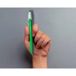 Boligrafo retractil Q-Connect Color Azul 0,5 mm Biodegradable