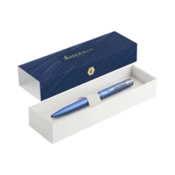 Boligrafo Waterman Allure azul lacado con estuche de regalo