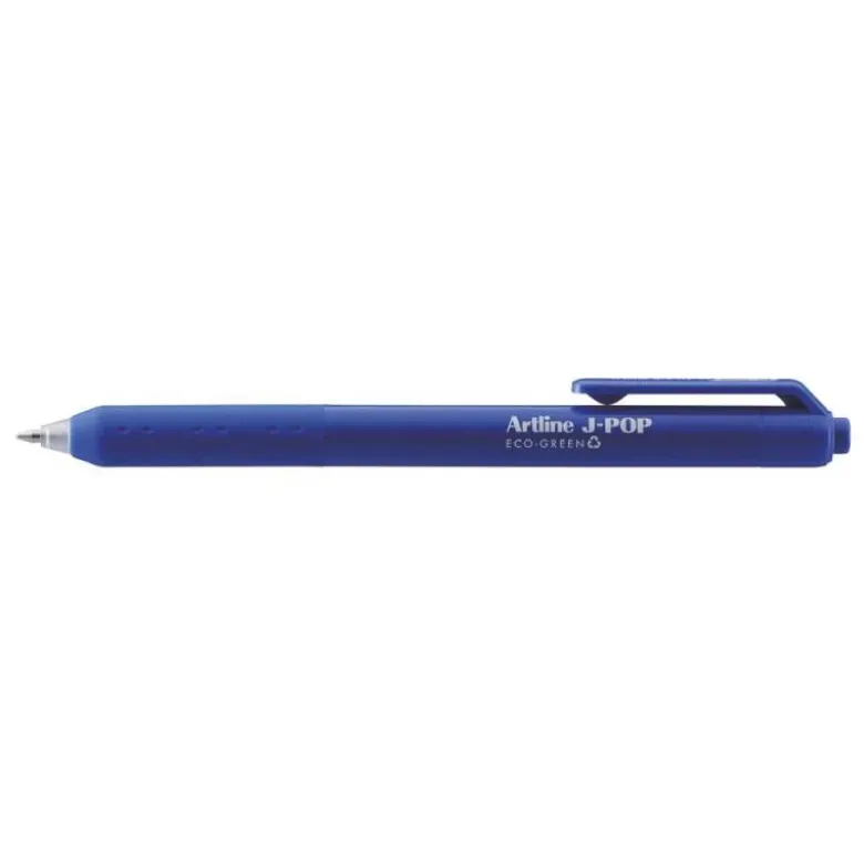 BOLIGRAFO ARTLINE J-POP ECO GREEN RETRACTIL TINTA GEL 0,7 MM AZUL