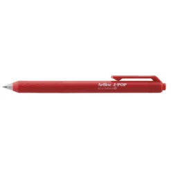 BOLIGRAFO ARTLINE J-POP ECO GREEN RETRACTIL TINTA GEL 0,7 MM ROJO