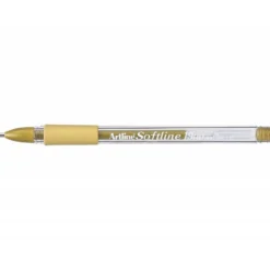 Boligrafo artline 1900 softline tinta aceite metalico color oro