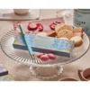 BOLIGRAFO BELIUS MACARON BLISS FORMA HEXAGONAL COLOR CELESTE Y DORADO TINTA AZUL CAJA DE DISEÑO