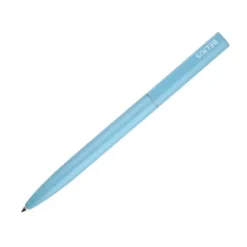 BOLIGRAFO BELIUS ROCKET B ALUMINIO COLOR MINIMALISTA AZUL TINTA AZUL CAJA CILINDRICA