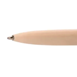 BOLIGRAFO BELIUS ROSE ALUMINIO COLOR BEIGE CLARO ORO ROSA TINTA AZUL CAJA DE DISEÑO