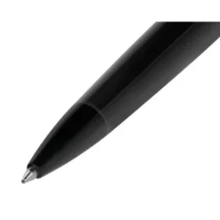 BOLIGRAFO BELIUS TURBO ALUMINIO COLOR NEGRO TINTA AZUL CAJA DE DISEÑO