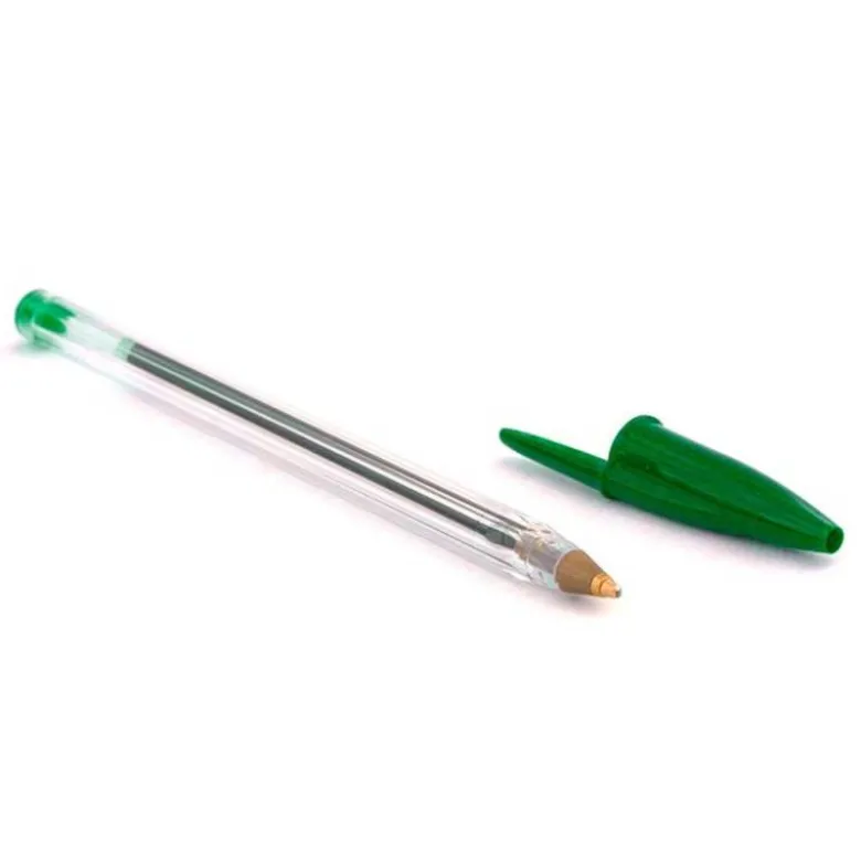 Boligrafo Bic Cristal color verde 0,4 mm