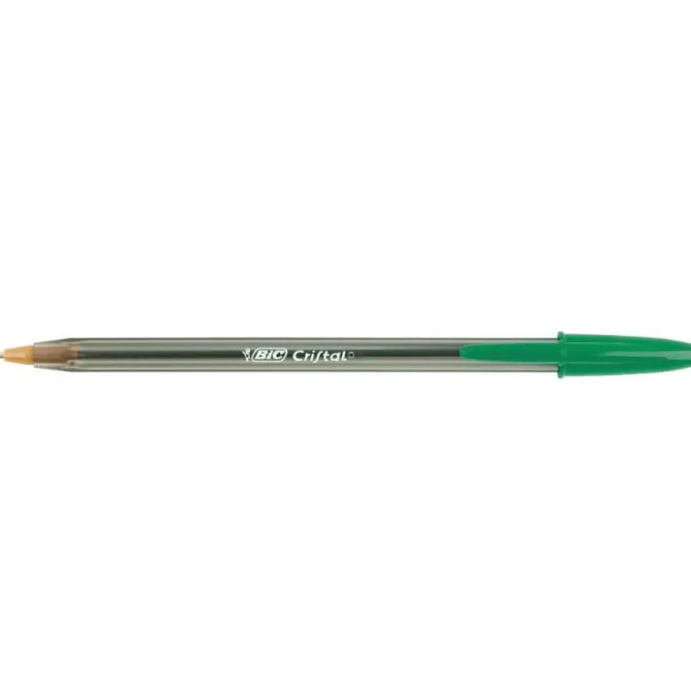 Boligrafo Bic Cristal color verde 0,4 mm