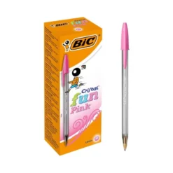 Boligrafo Bic Cristal Fun 1,6 mm Color Rosa