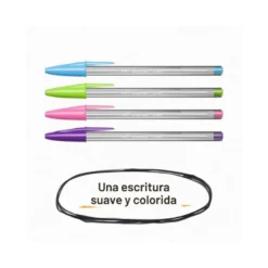 Boligrafo Bic Cristal Fun 1,6 mm Color Rosa