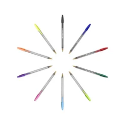 Boligrafo Bic Cristal Fun 1,6 mm Colores Surtidos Caja de 20 unidades