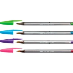 Boligrafo Bic Cristal Fun 1,6 mm Colores Surtidos Caja de 20 unidades