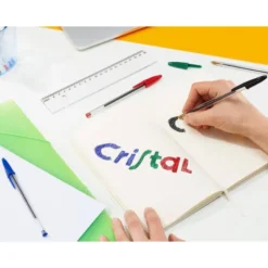 BOLIGRAFO BIC CRISTAL MEGA TUBO 16+4 UNIDADES COLORES SURTIDOS 8 AZULES / 5 NEGROS / 4 ROJOS/ 3 VERDES