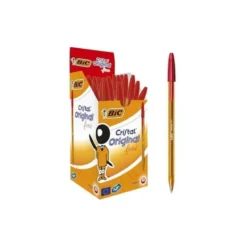 Boligrafo Bic Cristal Naranja color rojo 0,30 mm