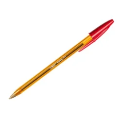 Boligrafo Bic Cristal Naranja color rojo 0,30 mm