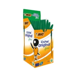 Boligrafo Bic Cristal Naranja color verde 0.30 mm
